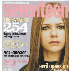 ISO: January 2003 Seventeen Magazine with Avril Lavigne